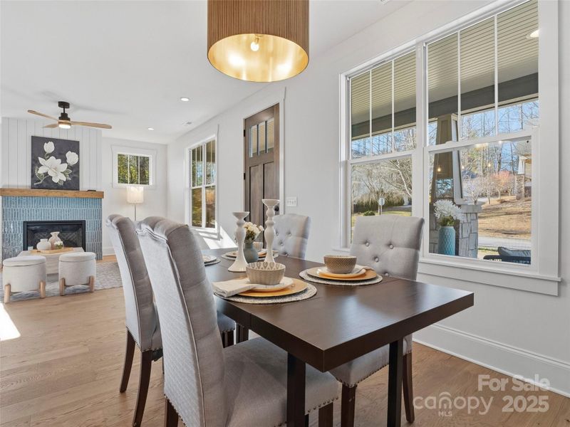 Furnished interior view inside a new home in , Brevard (Image 13). Furnished interior view inside a new home in , Brevard (Image 13).
