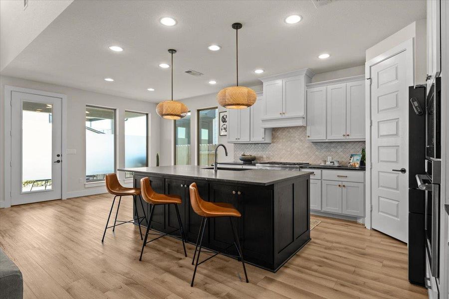 Furnished interior view inside a new home in Easton Park, Austin (Image 13).