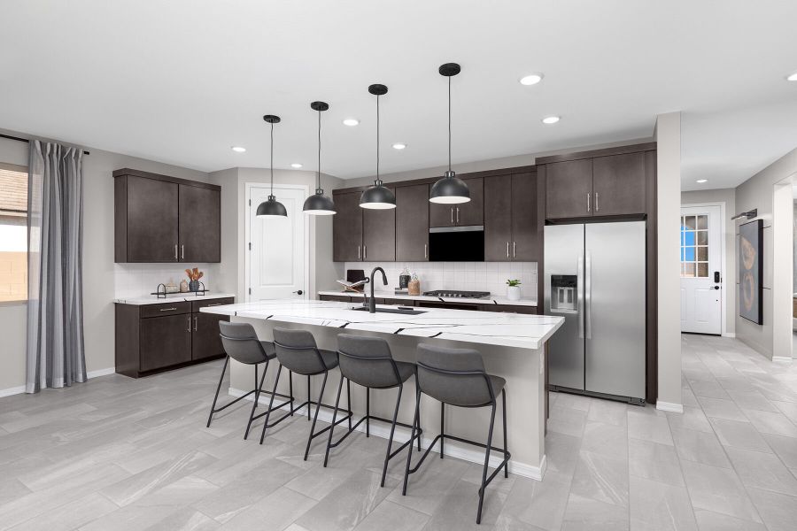 Representative furnished interior of a home built from the Brandy by Mattamy Homes in Rosewood Heights, San Tan Valley (Image 6).