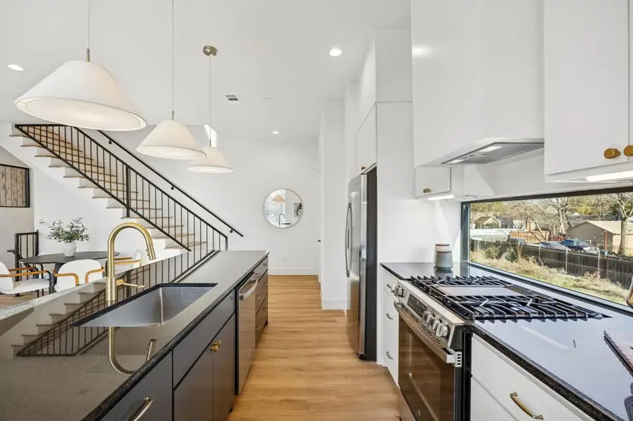 Furnished interior view inside a new home in , Dallas (Image 4).