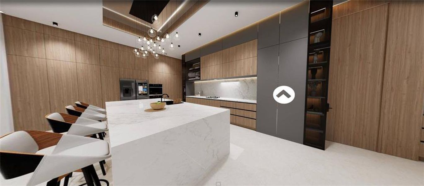 Furnished interior view inside a new home in , Atlanta (Image 13).