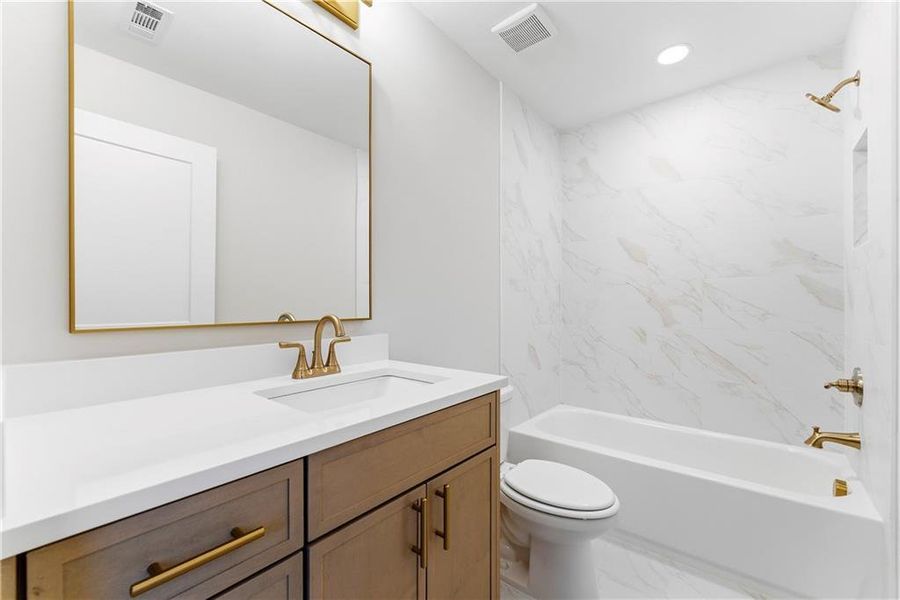 Furnished interior view inside a new home in Sterlington, Canton (Image 10).