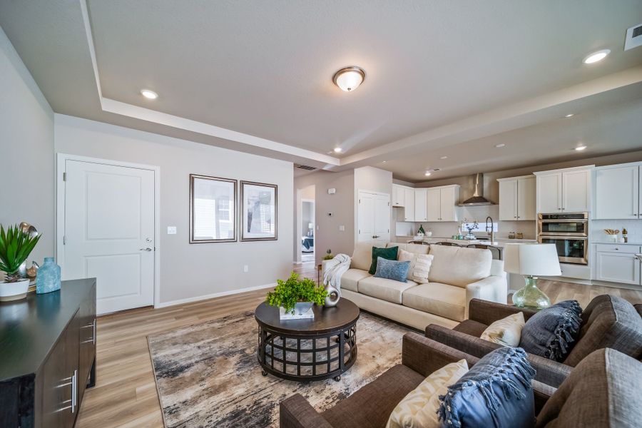Furnished interior view inside a new home in The Reserve at Green Valley Ranch, Aurora (Image 11).