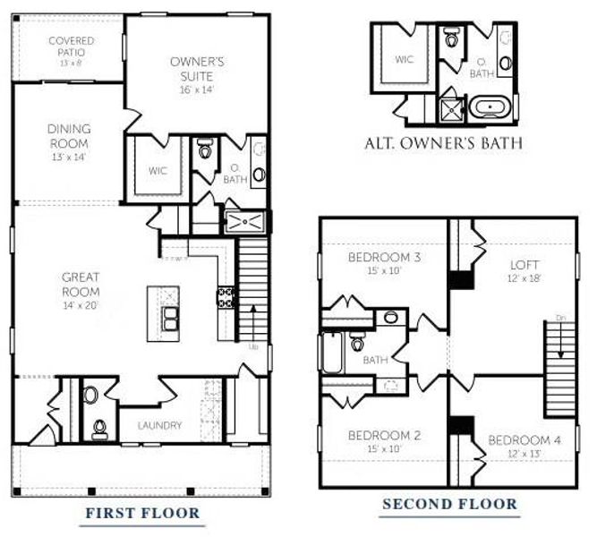 Floorplans - Representative Photo