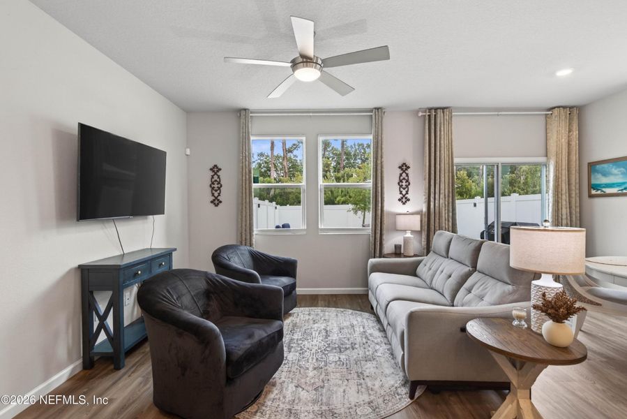 Furnished interior view inside a new home in , Jacksonville (Image 32).