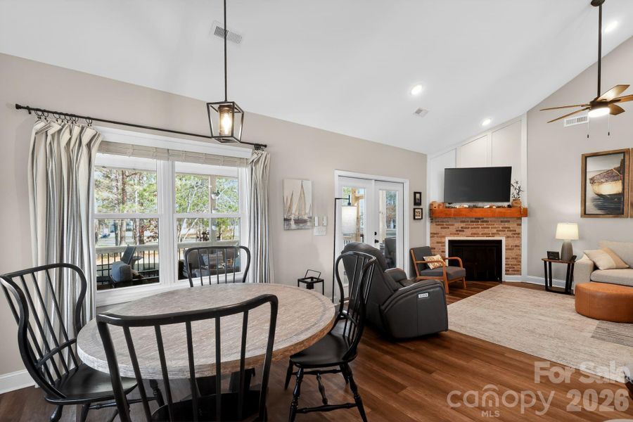 Furnished interior view inside a new home in , Ninety Six (Image 8).