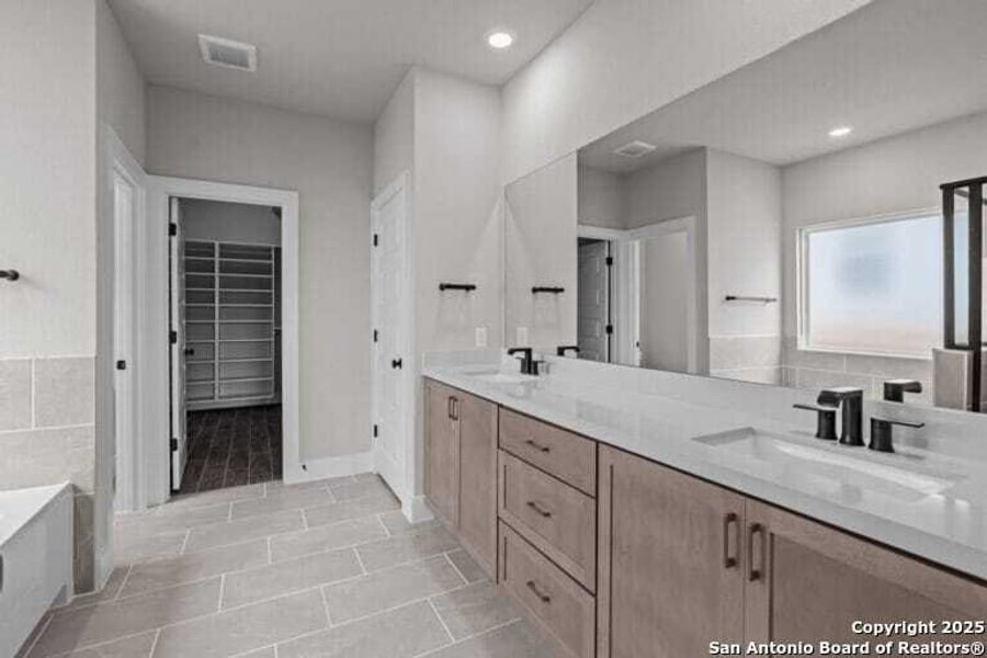 Furnished interior view inside a new home in Skybrooke, San Antonio (Image 7).