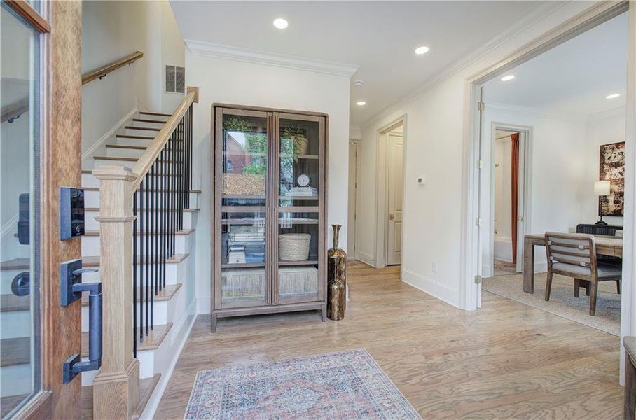 Furnished interior view inside a new home in , Cartersville (Image 6).