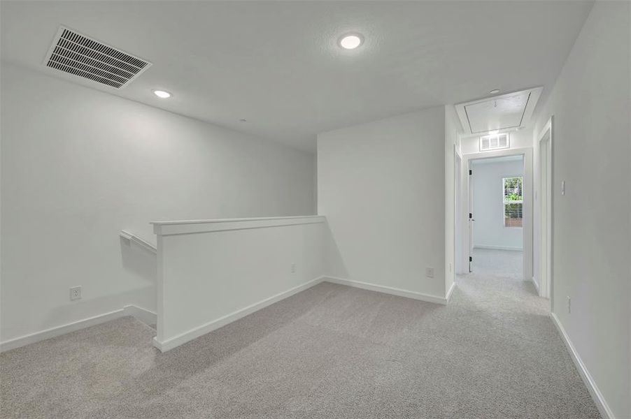 Spacious, unfurnished interior of a new home in Providence Commons, Providence Village (Image 21).