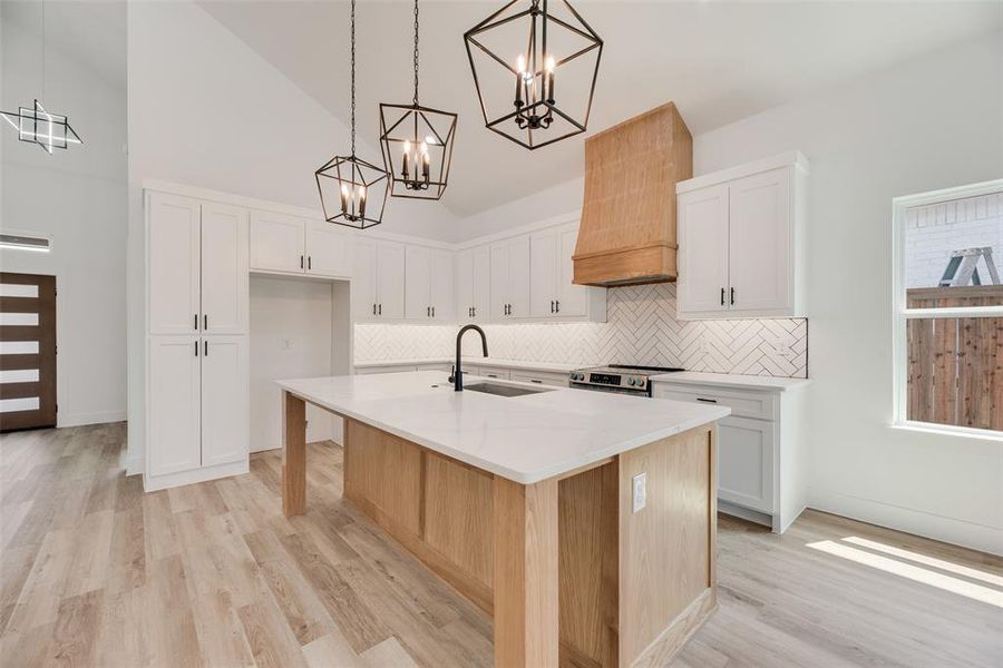 Furnished interior view inside a new home in , Greenville (Image 8). Furnished interior view inside a new home in , Greenville (Image 8).