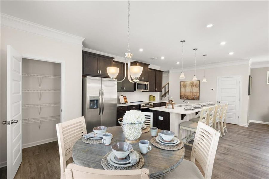 Furnished interior view inside a new home in Hillcrest Park, Ringgold (Image 30).