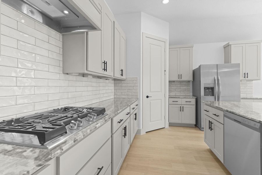 Furnished interior view inside a new home in Alexander, Pearland (Image 3). Furnished interior view inside a new home in Alexander, Pearland (Image 3).