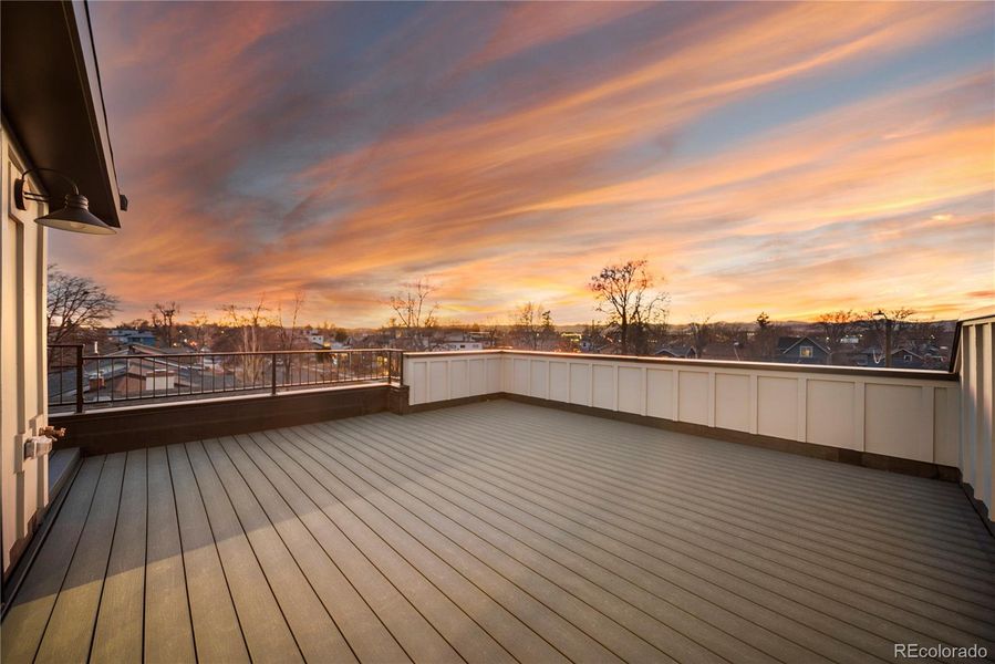 Exterior details and patio area of a home in , Denver (Image 26). Exterior details and patio area of a home in , Denver (Image 26).