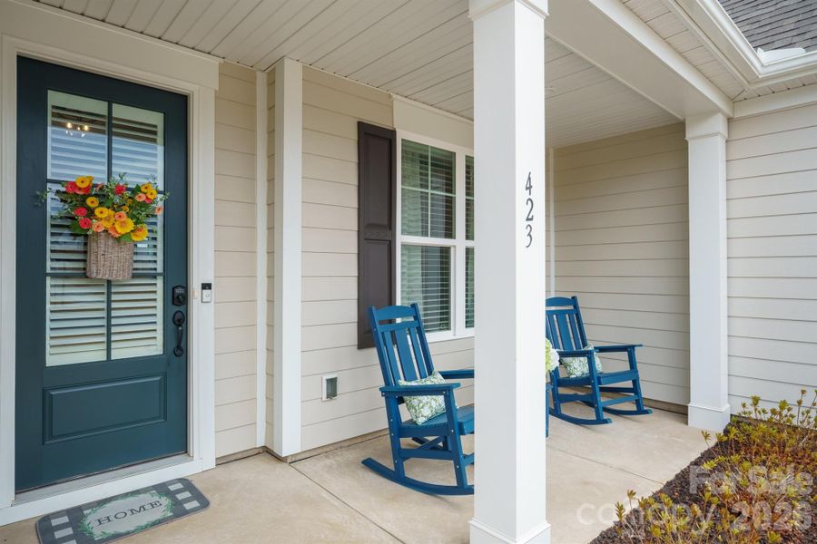 Exterior details and patio area of a home in , Concord (Image 25).