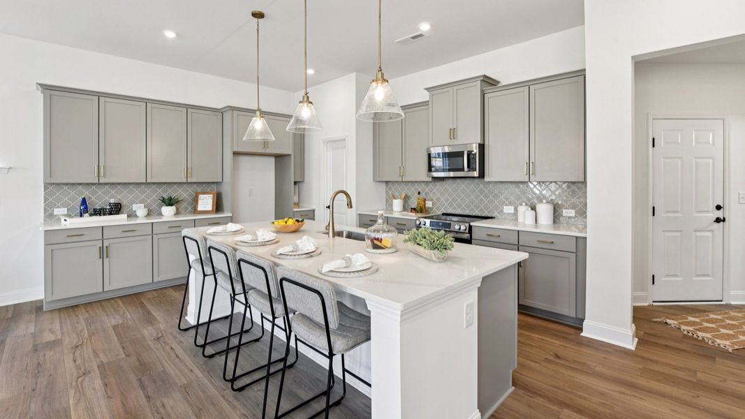 The Brentwood Plan by DRB Homes in The River District, Charlotte NC. - Kitchen The Brentwood Plan by DRB Homes in The River District, Charlotte NC. - Kitchen