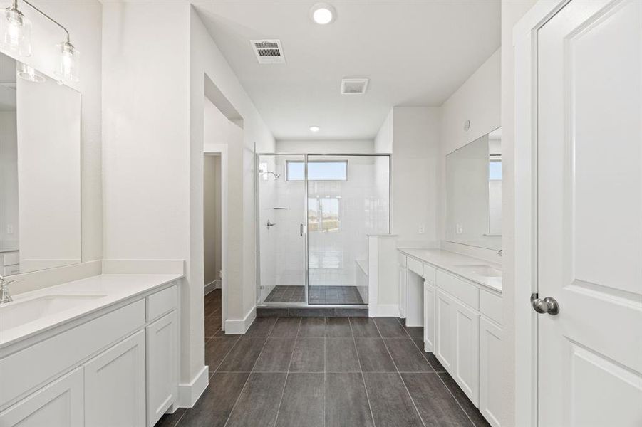 Furnished interior view inside a new home in The Heights at Uptown Celina, Celina (Image 6). Furnished interior view inside a new home in The Heights at Uptown Celina, Celina (Image 6).