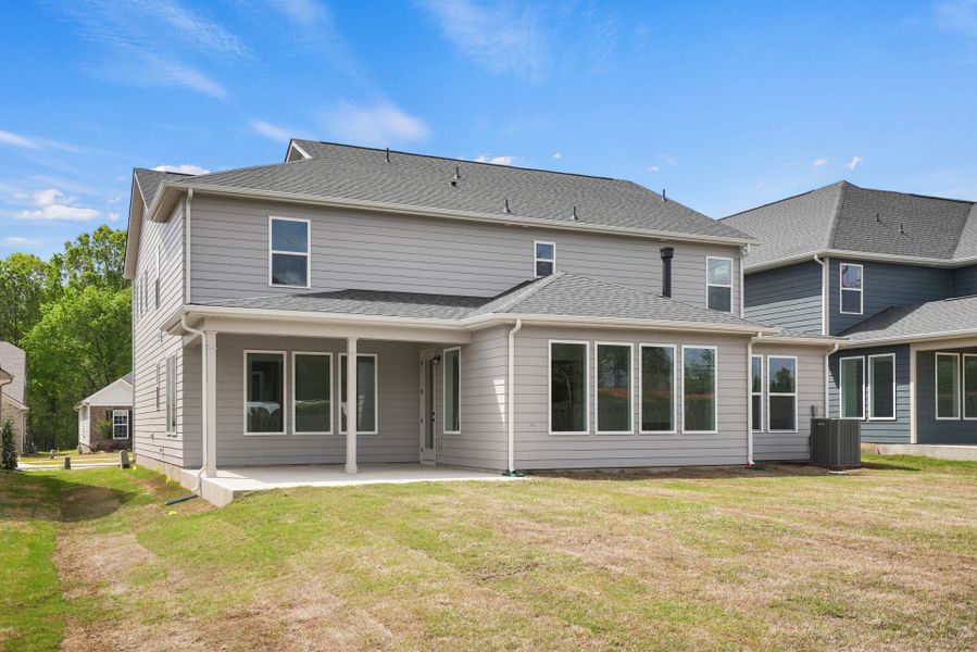 Representative exterior details of a home built from the Montadale by Pulte Homes in Parkside Crossing, Charlotte (Image 3). Representative exterior details of a home built from the Montadale by Pulte Homes in Parkside Crossing, Charlotte (Image 3).