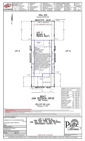 Plot Plan