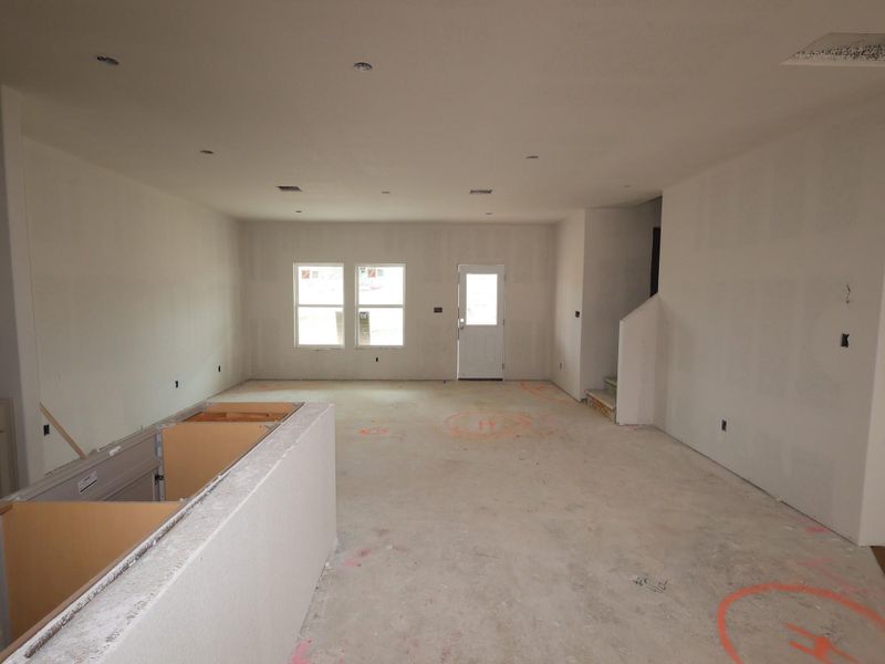 In-progress construction of a new home in Heritage, Dripping Springs, TX (Image 6). In-progress construction of a new home in Heritage, Dripping Springs, TX (Image 6).