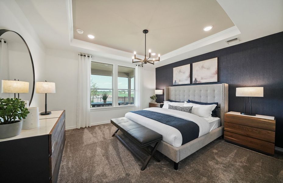 Furnished interior view inside a new home in Del Webb Southern Harmony, Murfreesboro (Image 20).