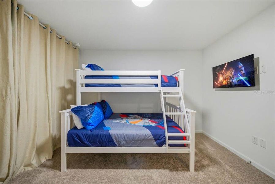 Furnished interior view inside a new home in Solara Resort, Kissimmee (Image 10).