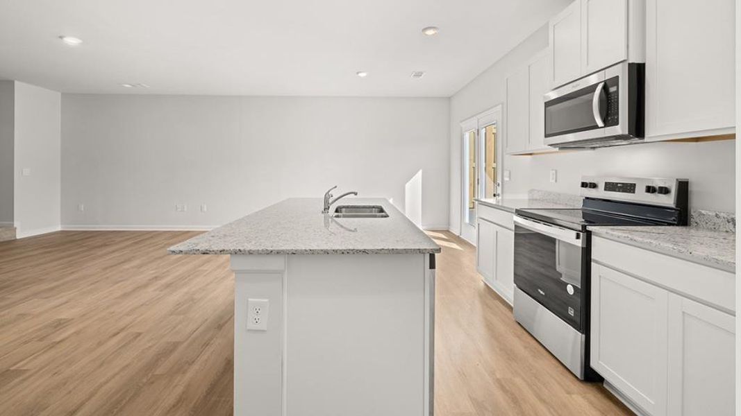 Furnished interior view inside a new home in Rolling Meadows, Jasper (Image 8). Furnished interior view inside a new home in Rolling Meadows, Jasper (Image 8).