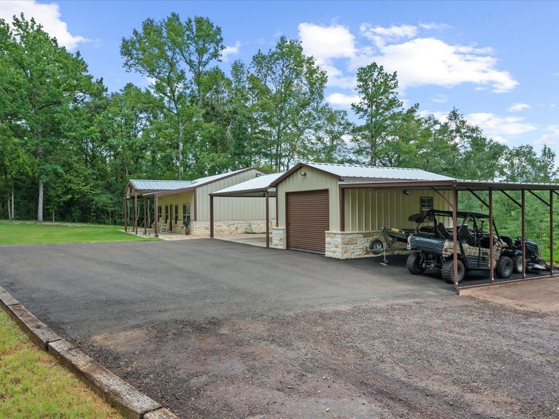 Front exterior of a new home in , Centerville, TX, highlighting curb appeal (Image 18).