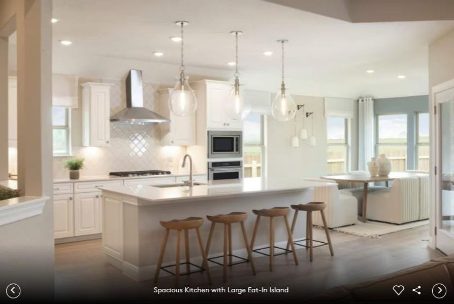 Interior photos- Photo of Pulte model home with same floor plan, not of actual home listed.