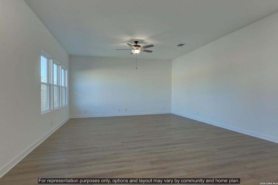 Spacious, unfurnished interior of a new home in Arcadia Ridge, San Antonio (Image 22).