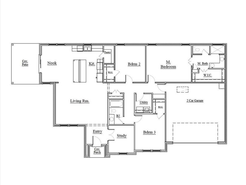 2D floor plan layout of this home in Stoneview, Glen Rose, TX (Image 3). 2D floor plan layout of this home in Stoneview, Glen Rose, TX (Image 3).
