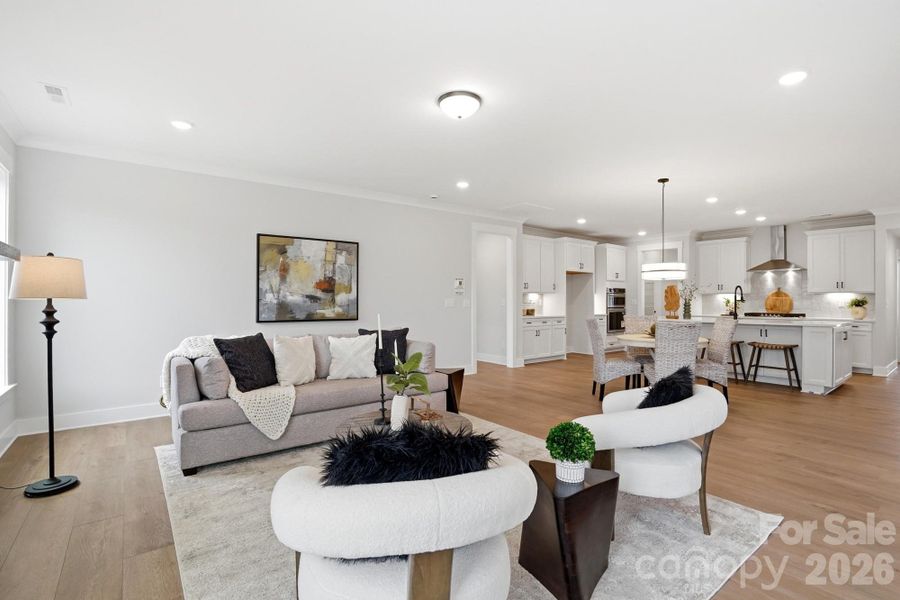 Furnished interior view inside a new home in Harmony, Harrisburg (Image 31).