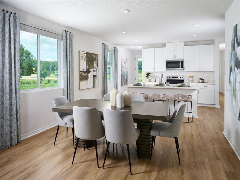 Furnished interior view inside a new home in Coasterra - Premier Series, Palmetto (Image 3).