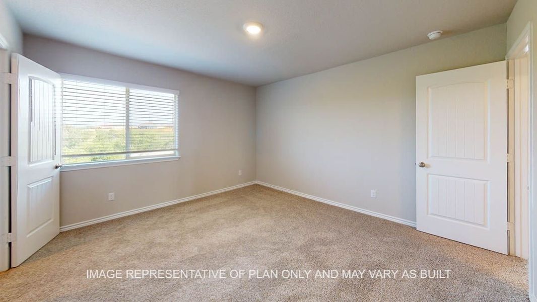 Spacious, unfurnished interior of a new home in Three Creeks - Colt Creek, Belton (Image 41). Spacious, unfurnished interior of a new home in Three Creeks - Colt Creek, Belton (Image 41).