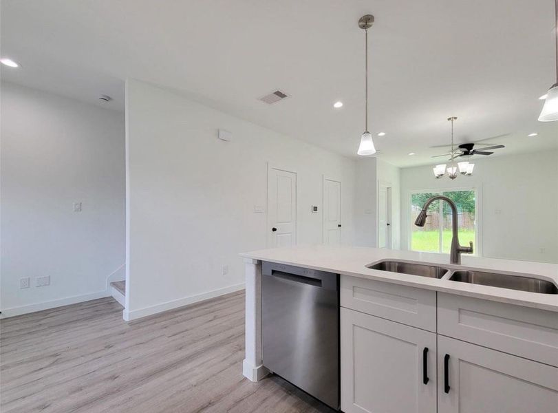 Furnished interior view inside a new home in , Houston (Image 11). Furnished interior view inside a new home in , Houston (Image 11).
