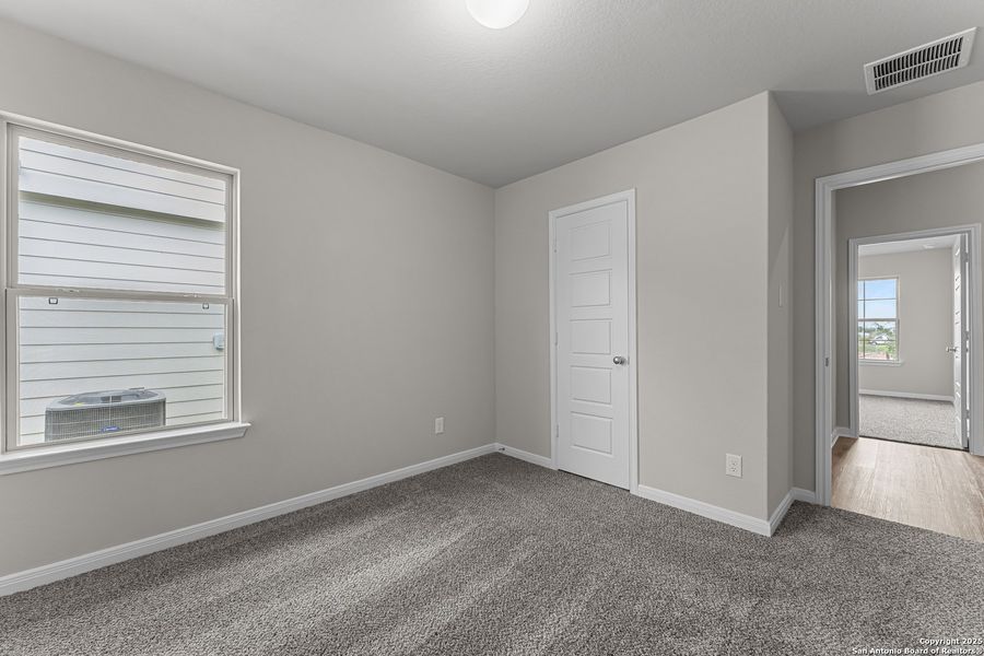 Spacious, unfurnished interior of a new home in Meadows at Clear Springs, New Braunfels (Image 12). Spacious, unfurnished interior of a new home in Meadows at Clear Springs, New Braunfels (Image 12).