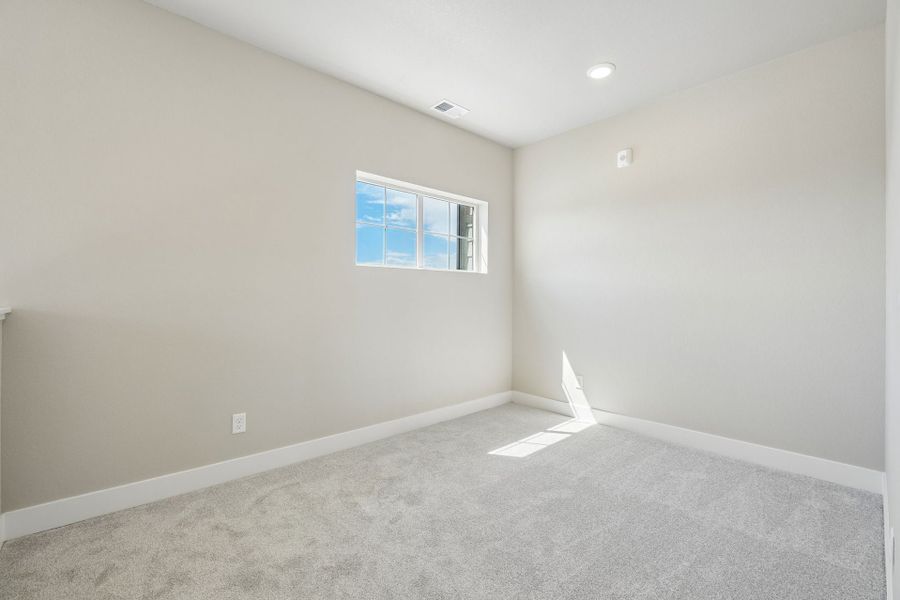 Representative unfurnished interior of a home built from the The Telluride by Landmark Homes in Wilder at Timnath Ranch, Timnath (Image 20).