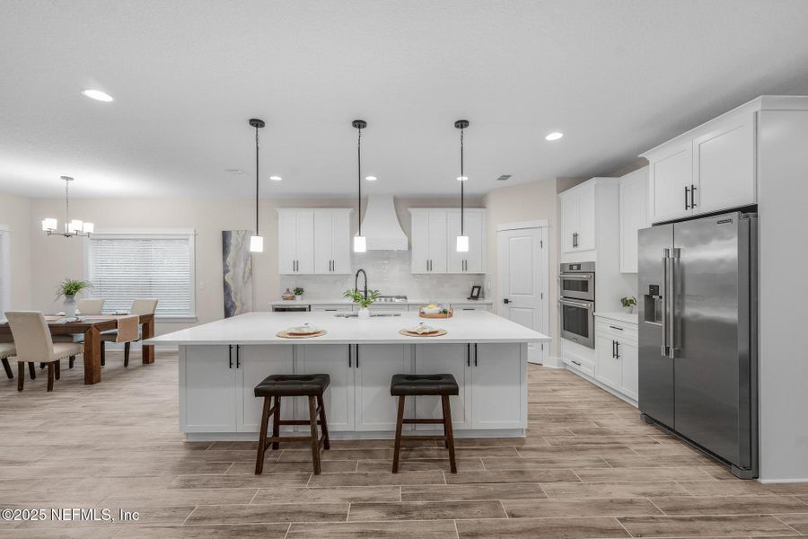 Furnished interior view inside a new home in , Jacksonville (Image 17). Furnished interior view inside a new home in , Jacksonville (Image 17).