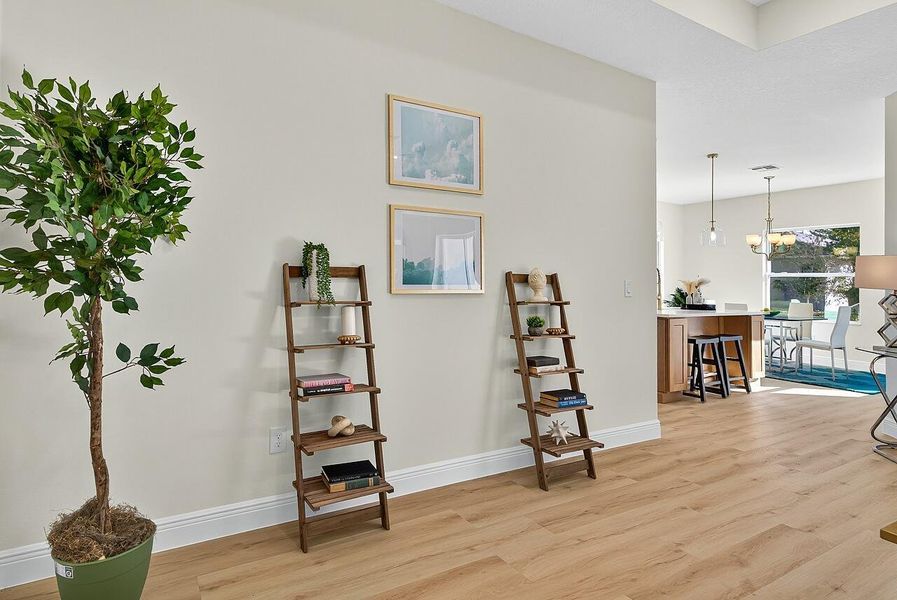 Furnished interior view inside a new home in , Vero Beach (Image 34). Furnished interior view inside a new home in , Vero Beach (Image 34).