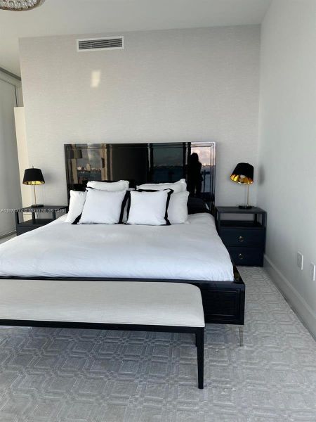 Furnished interior view inside a new home in , Miami (Image 7).