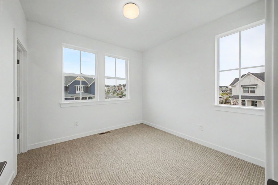 Spacious, unfurnished interior of a new home in Westerly, Erie (Image 30). Spacious, unfurnished interior of a new home in Westerly, Erie (Image 30).