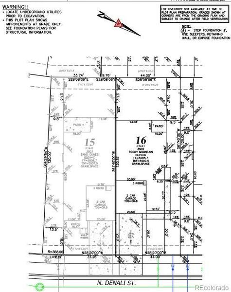 Plot Plan