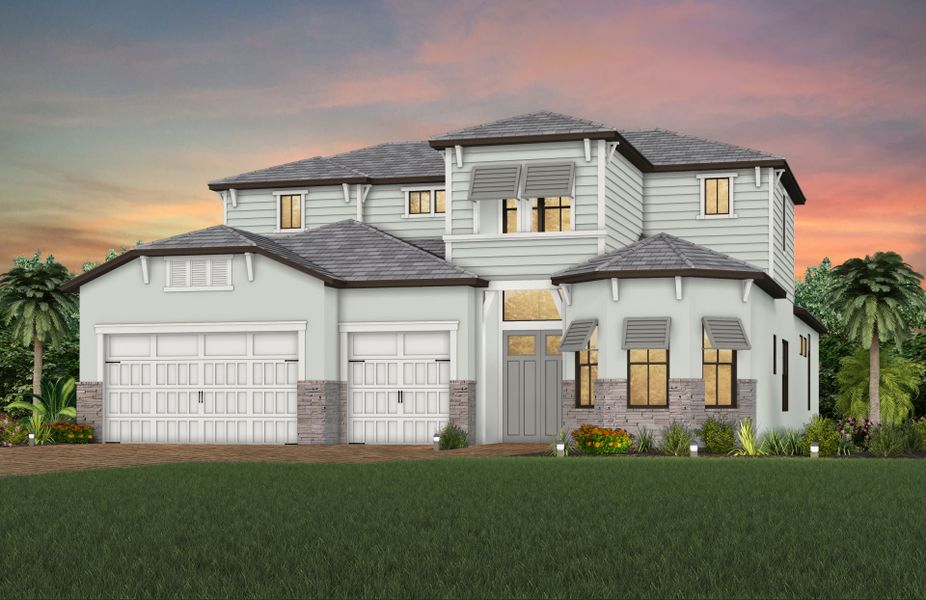 Exterior CO3 with stone detail