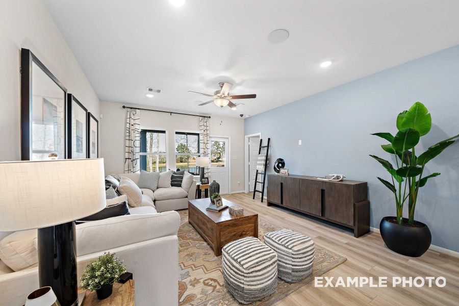 Furnished interior view inside a new home in Emberly, Beasley (Image 39).