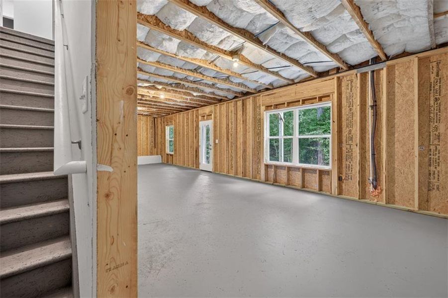 In-progress construction of a new home in Jones Ridge, Dallas, GA (Image 45).