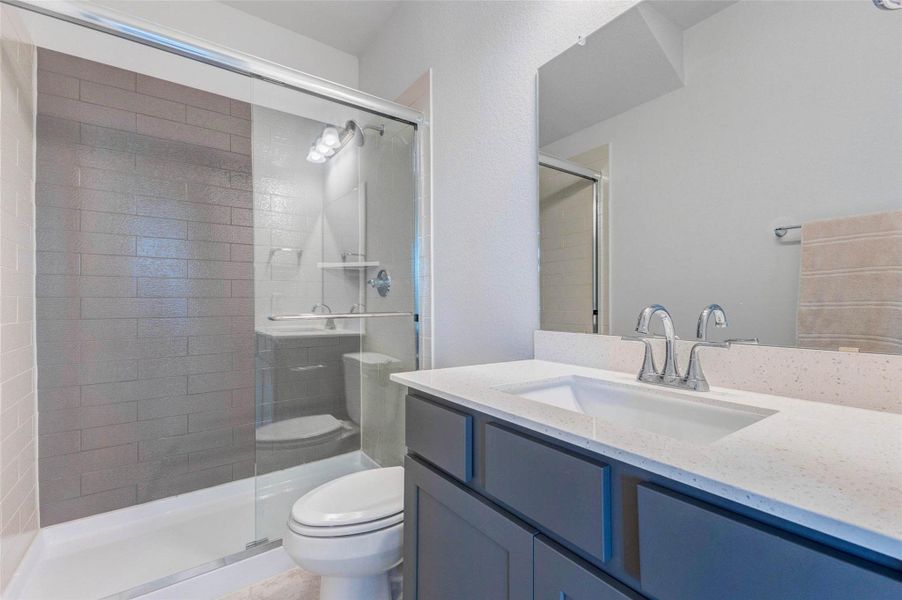 Furnished interior view inside a new home in , Richmond (Image 6).