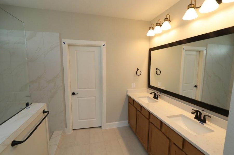 Furnished interior view inside a new home in Pomona 40' Homesites, Manvel (Image 4).