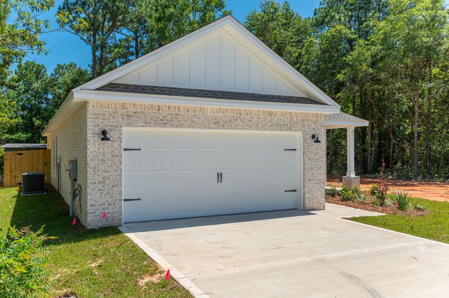 Representative exterior photo of a completed home built from the Franklin by CJL Homes in McCarthy Estates, Defuniak Springs, FL (Image 19).