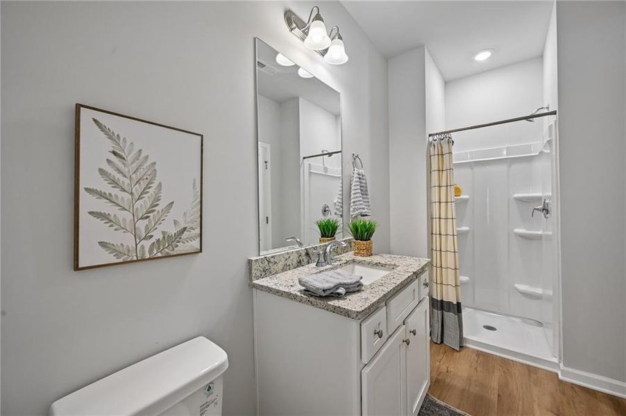 Furnished interior view inside a new home in , Lithonia (Image 15).