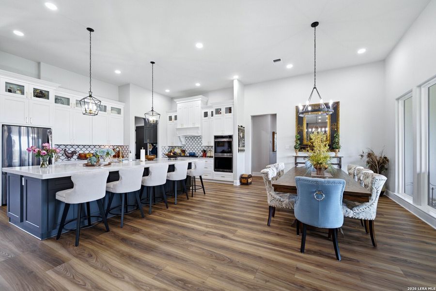 Furnished interior view inside a new home in , Runge (Image 7).