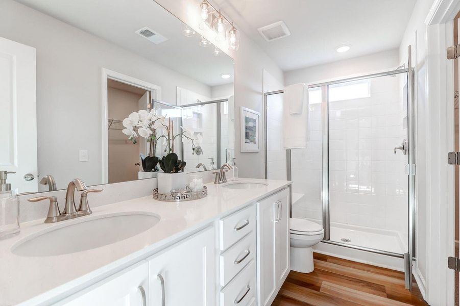 Furnished interior view inside a new home in Tea Farm: Lake Series, Ravenel (Image 5).